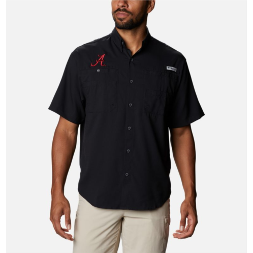 Columbia Mens Collegiate PFG Tamiami Short Sleeve Shirt - Tall - Alabama
